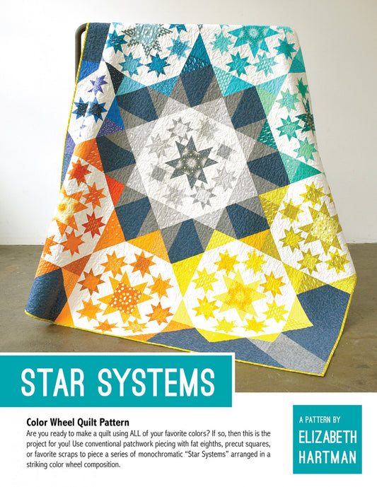 Star Systems Color Wheel Quilt Pattern