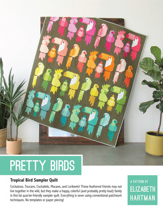 Pretty Birds Quilt Pattern Tropical Bird Sampler